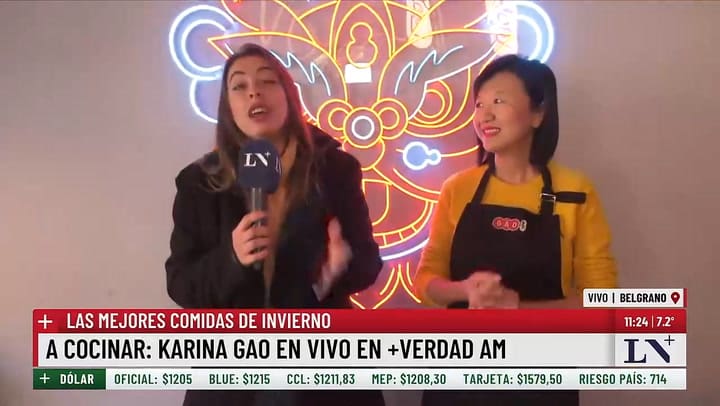 Karina Gao, las mejores comidas de invierno