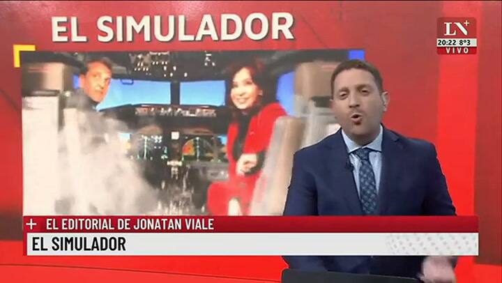 El simulador. El editorial de Jonatan Viale.