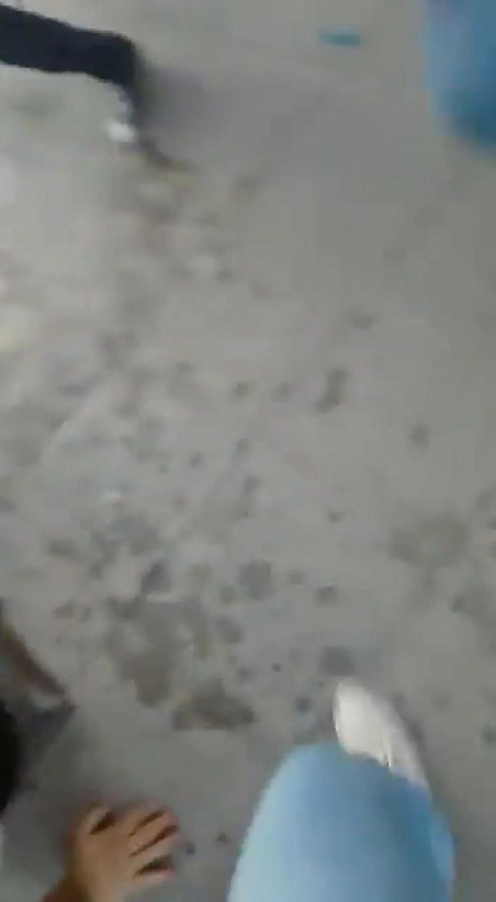 Feroz pelea a la salida de un boliche