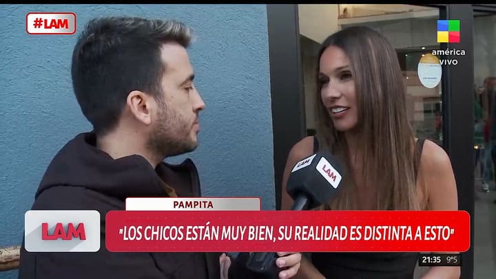 Pampita habló de la China Suárez