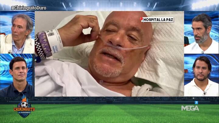 El mensaje del periodista desde el hospital