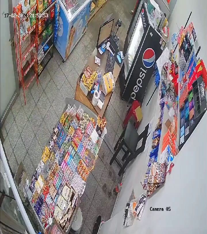 Violenta reacción de un hombre en un comercio de Mar del Plata