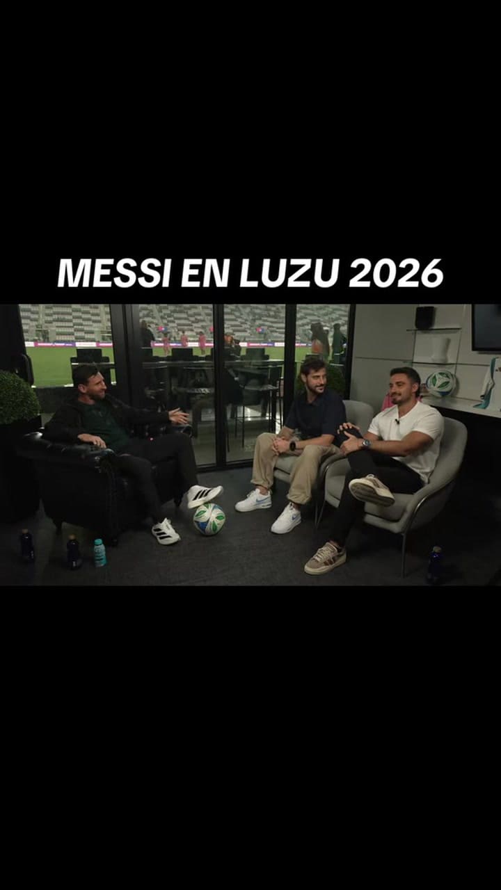 Lionel Messi en Luzu TV