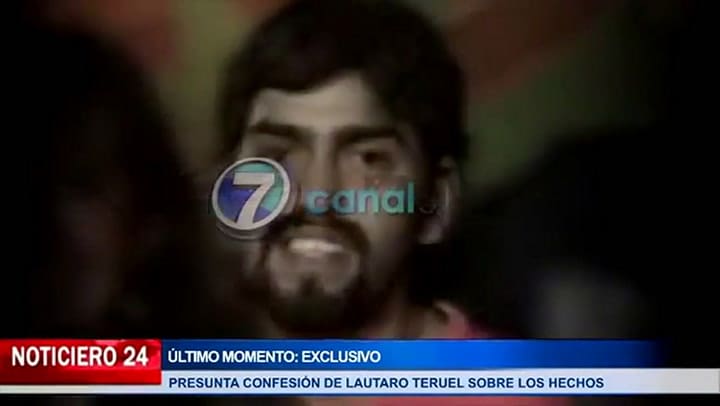 El audio que complica al hijo de Mario Teruel, detenido por violar a una menor - Fuente: Canal Siete