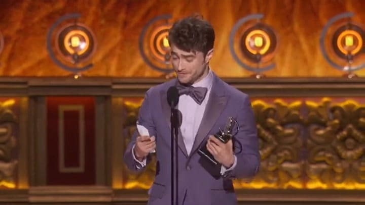 Daniel Radcliffe ganó el Tony a mejor actor de reparto en un musical