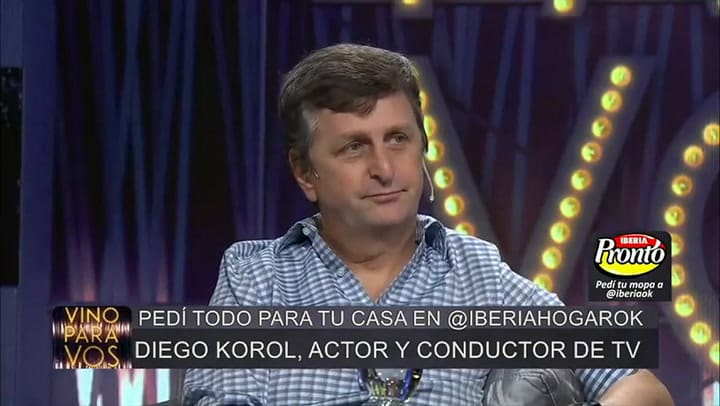 La emoción de Diego Korol al hablar de su mujer y de su hijo - Fuente: KZO