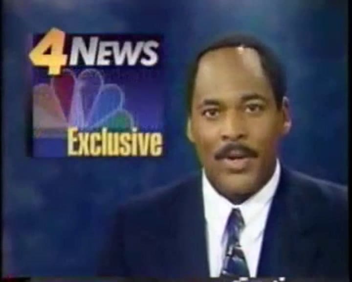 Kasanzew, cubriendo una nota sobre Rusia para la NBC