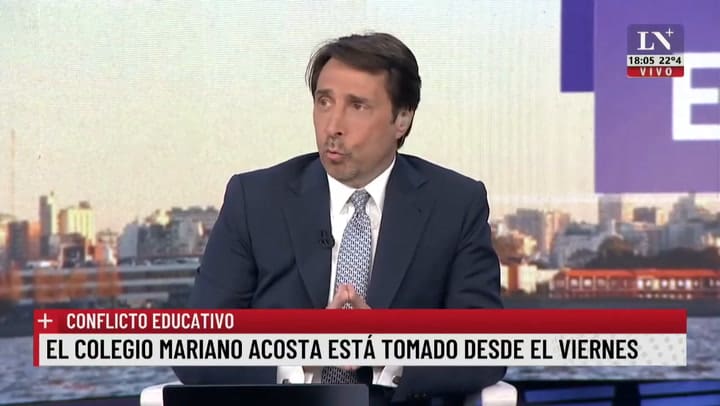 El duro comentario de Feinmann sobre la toma de los colegios: 'Con un celular de última generación d