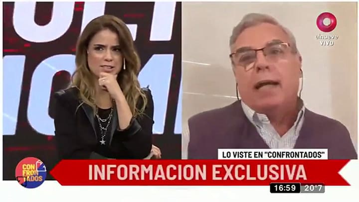 La terrible noticia sobre su ex que enfureció a Andrea Estévez - Fuente: canal 9