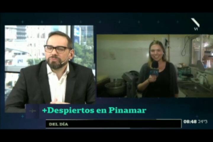 Fabricamos los primeros churros del día desde Pinamar, con Natalia Pecoraro