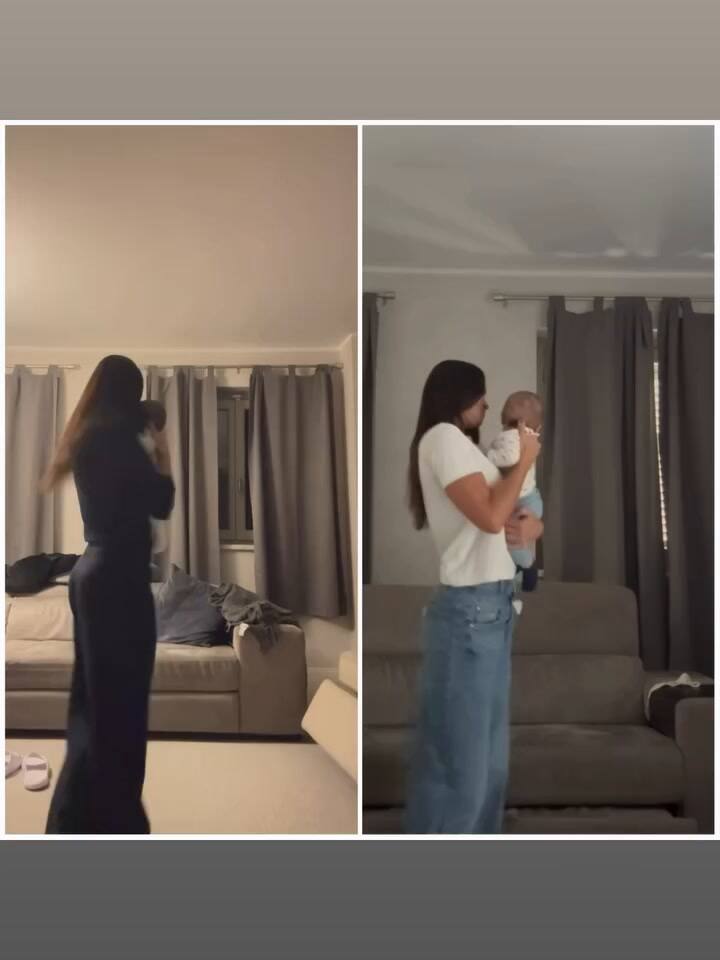 Carolina Baldini y la comparación que hizo con su nieto