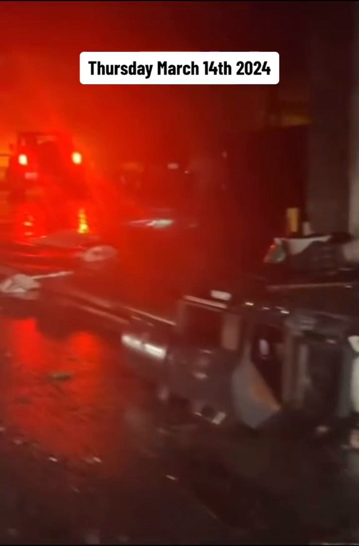 Las fuertes imágenes de la devastación que causaron los tornados en Ohio, Indiana y Kentuky