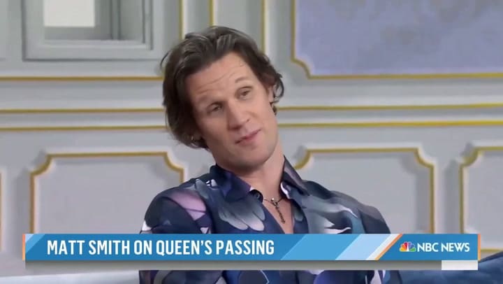 Matt Smith contó si la familia real vio o no The Crown