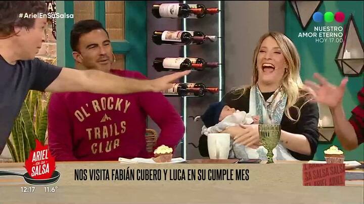 Fabián Cubero reveló qué piensa de Mica Viciconte como madre y protagonizó un incómodo momento