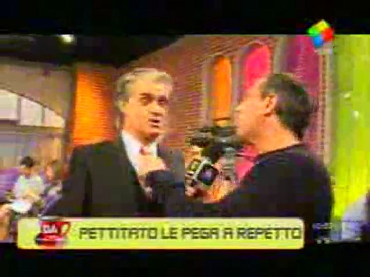 Pettinato también se tiró contra Repetto (Television.com.ar)