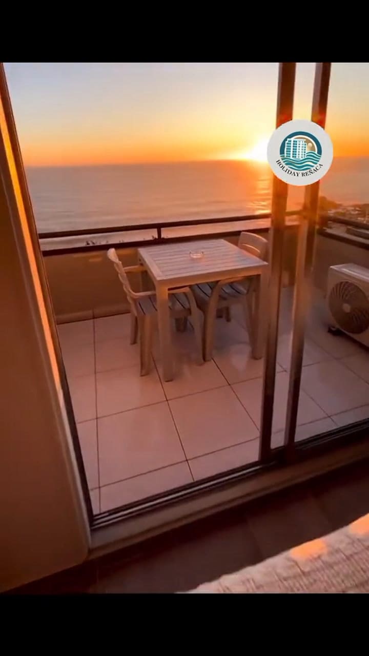 Video promocional del falso alojamiento en la costa de Chile publicado en TikTok