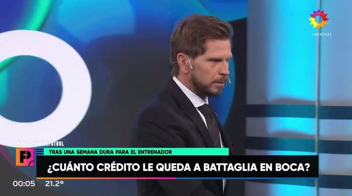 El pase de factura de Pagani a Vignolo sobre Battaglia tras el triunfo de Boca