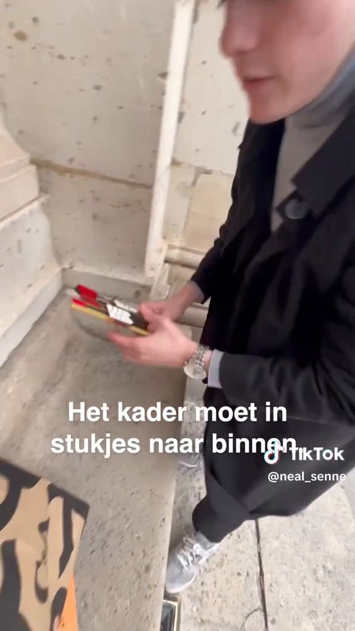 Irrupción en el museo Louvre