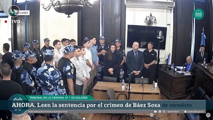 Veredicto: Thomsen, Pertossi, Comelli, Benicelli y Pertossi condenados a prisión perpetua