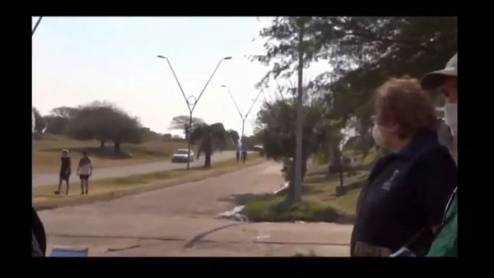 Jorge Gile, testigo OVNI en Victoria - Crédito: YouTube Andrea Pérez Simondini