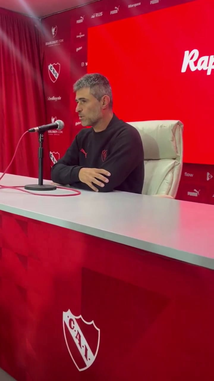 Entrenador de Independiente, Julio Vaccari