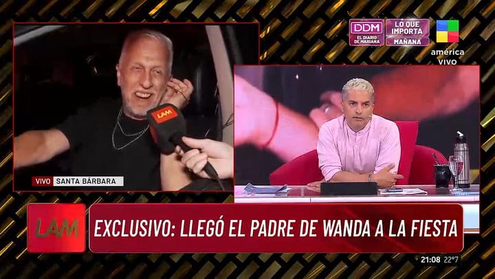 Andres Nara hablo de la reconciliacion con Wanda