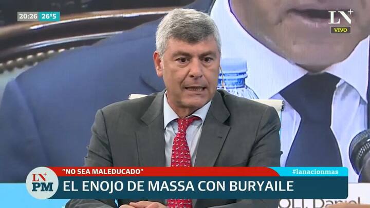 Lo que Buryaile le dijo a Scioli