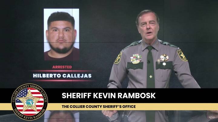 Today Sheriff Rambosk Announced The Arrest Of A Hendry County Man In Connection With A Shooting This Morning In The Ave Maria Community. He Thanked Deputies For Quickly Locating And Apprehending The Suspect An (1)