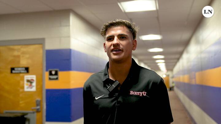 Juan Ignacio Simoniello, futbolista de la Barry University