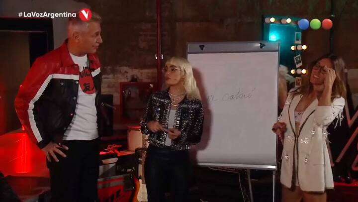 Lali Espósito les dio una clase a Mau y Ricky sobre típicas expresiones argentinas - Fuente: Telefe