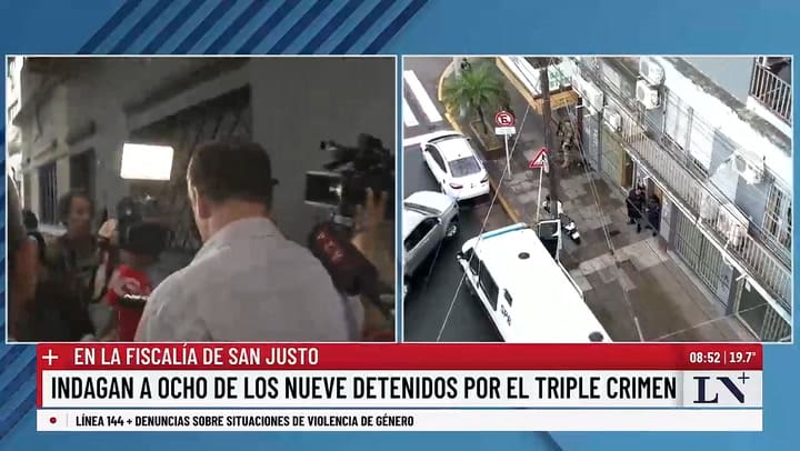 La salida de Cristian Graf desde su domicilio