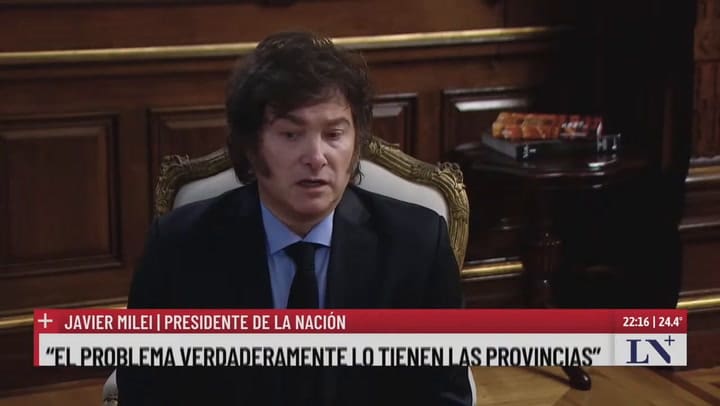 Javier Milei Como Presidente Estoy Obligado A Hablar Con Todos