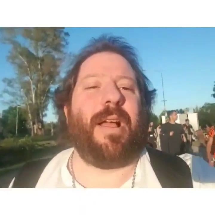 José Ottavis, en Luján: “Agradezco estar sanado de la adicción y volver a militar'