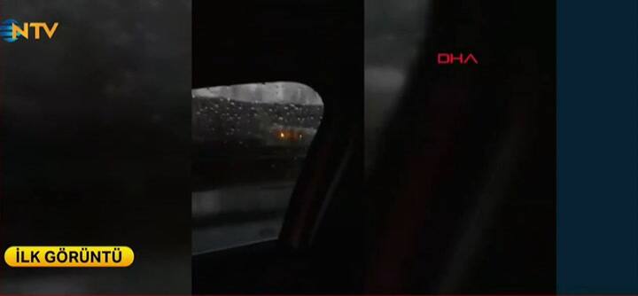 Un avión se partió en tres durante el aterrizaje