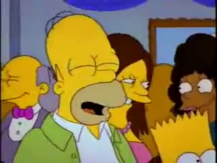 Marge contra el monorriel - Fuente: YouTube