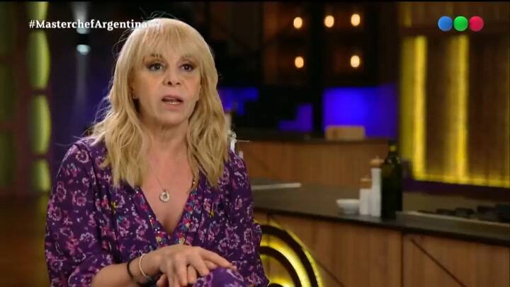 MasterChef Celebrity. La bronca de Claudia Villafañe por las burlas de Santiago del Moro - Fuente: T