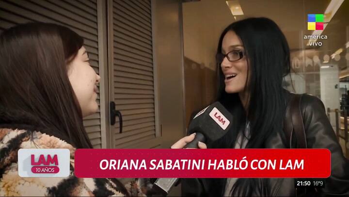 Oriana Sabatini habló sobre la boda de Tini Stoessel y Rodrigo De Paul