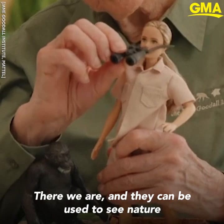 La nueva Barbie inspirada en Jane Goodall