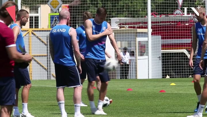 Mundial Rusia 2018: así entrena Islandia para el encuentro del sábado con Argentina