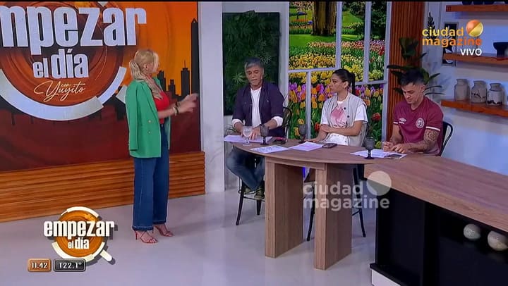 El tenso cruce entre Yuyito González y Lucas Bertero