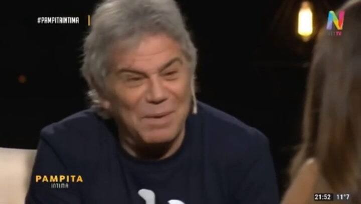 Beto Casella se quebró en el programa de Pampita Ardohain - Fuente: YouTube