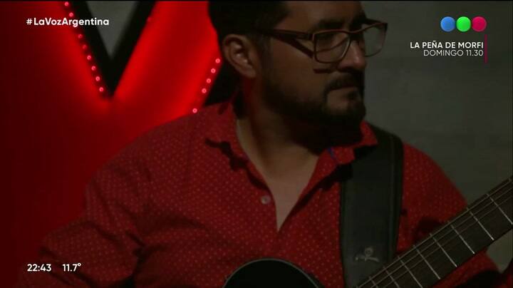 El emotivo momento en La voz argentina: las 4 sillas se dieron vuelta sin tocar ningún botón