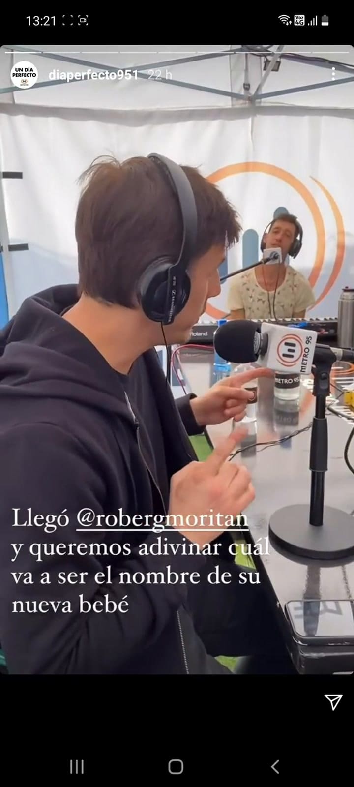 Roberto García Moritán dio pistas del nombre de su bebé con Pampita