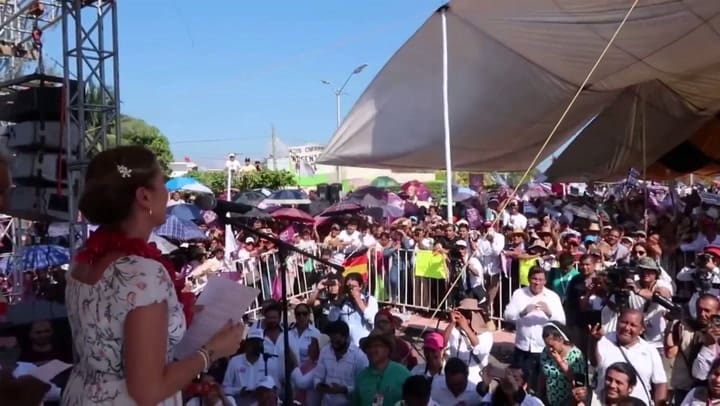 El discurso de Beatriz Gutiérrez Müller contra el término “primera dama” - Fuente: YouTube