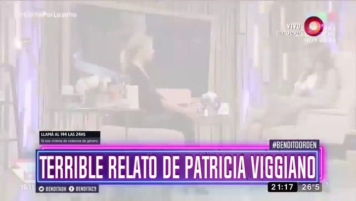 El desgarrador relato de abuso de Patricia Viggiano - Fuente: Bendita
