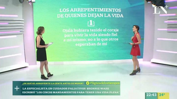 ¿De qué se arrepiente la gente antes de morir?