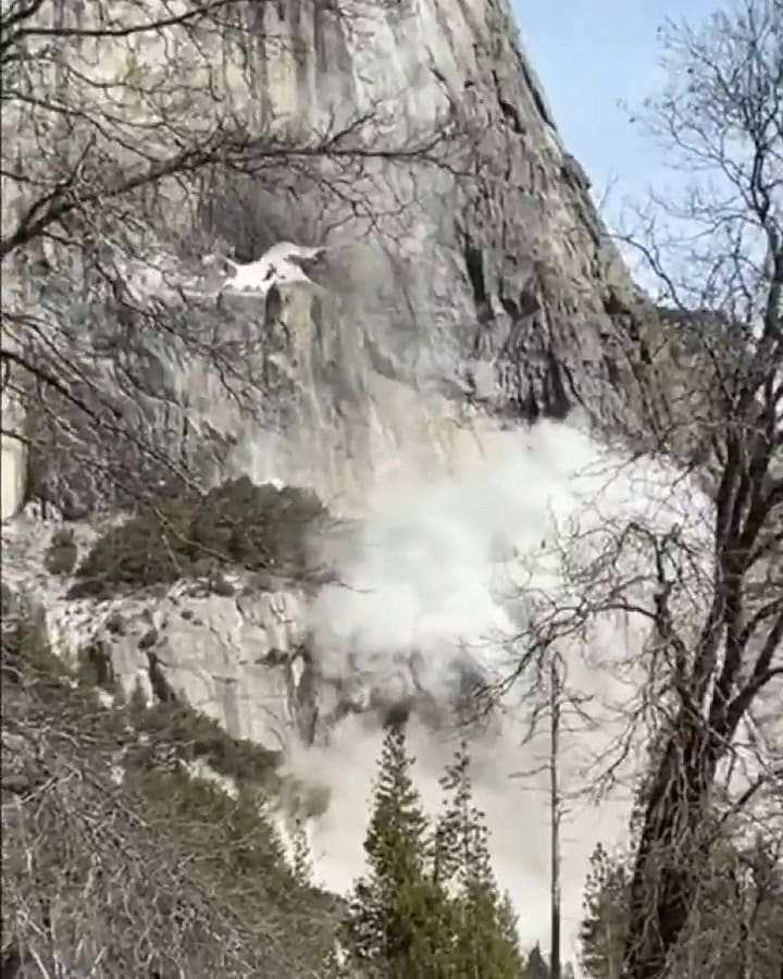 La zona tuvo que ser cerrada al público para que geólogos realizaran una investigación