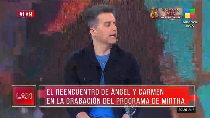 Angel de Brito estara en la mesaza de Mirtha Legrand y conto como la vio a la Chiqui