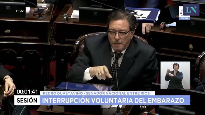 Aborto: los momentos de la sesión en el Senado que más repercusión generaron