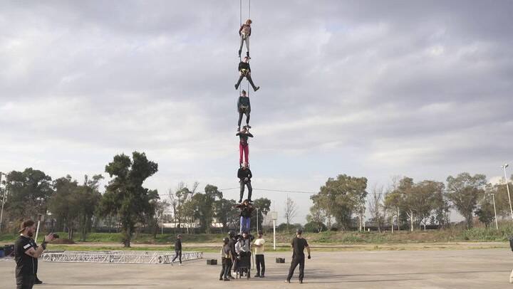 Así es el ensayo para los festejos de los 40 años de la democracia